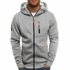 Modieuze hoodie met ritssluiting - Markus