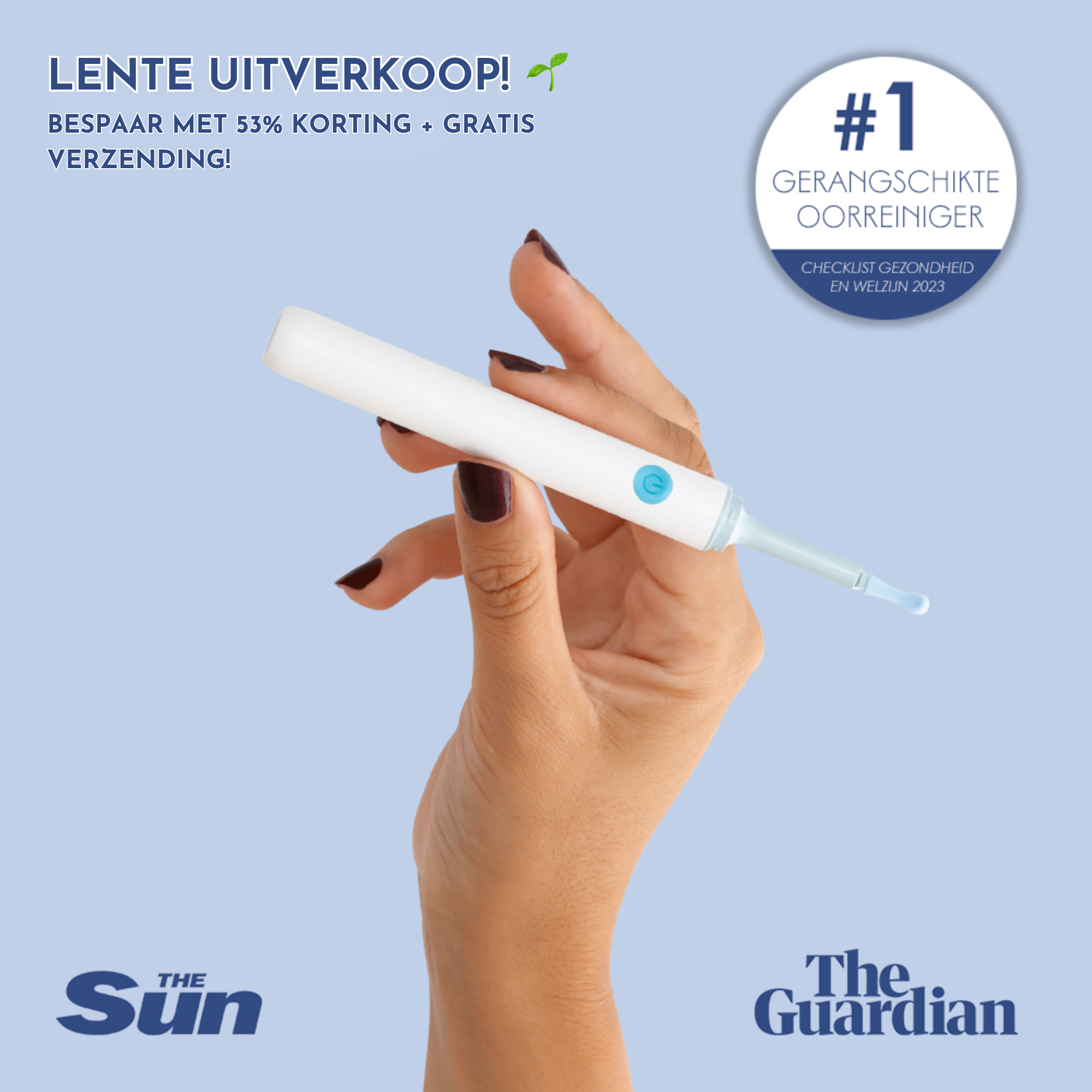 Jouw Slimme Oorverzorgingsmaatje met Camera - OorSpa™