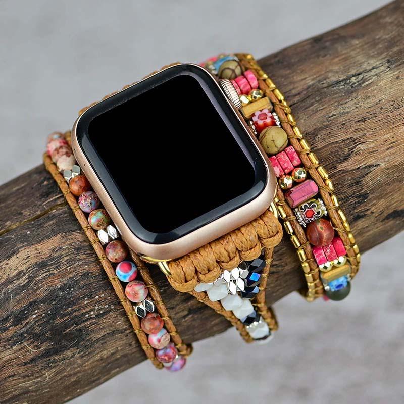 Edelsteen Apple Watch Bandje - Nova