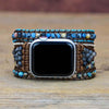 Edelsteen Apple Watch Bandje - Azure