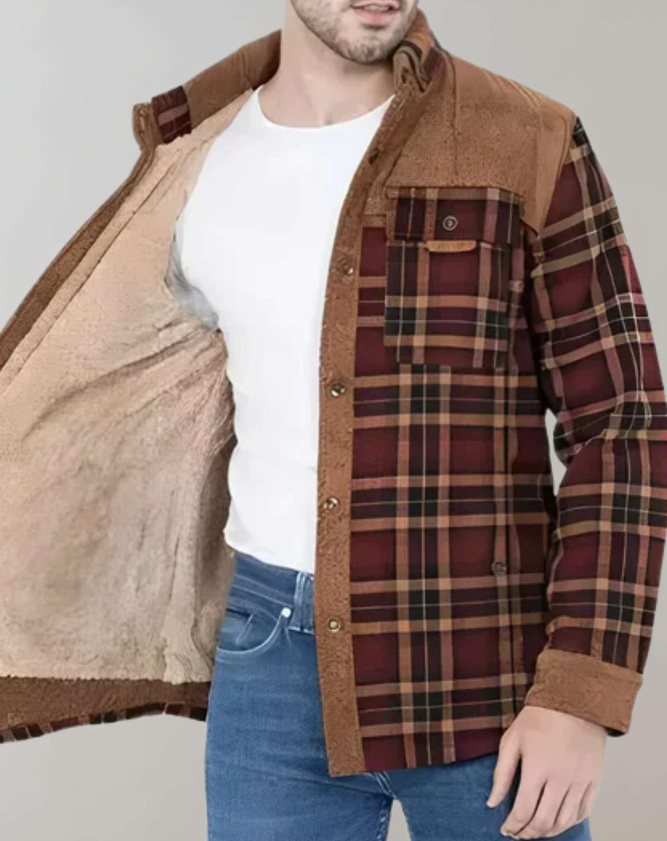 Mr.Stream Herenhemd geruit vintage houthakkershemd flanellen hemd Fleecevoering lange mouwen overhemden Jassen, Sherp jacks Hoody 3252 Red L Mr.Stream Herenhemd geruit vintage houthakkershemd flanellen hemd Fleecevoering lange mouwen overhemden Jassen, Sherp jacks Hoody 3252 Red L