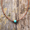 Waardevolle Turkoois Choker Ketting – Calista