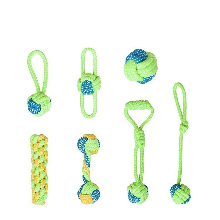 Honden Trektouwspeeltje - Tug & Play Rope Ball
