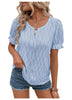 Luchtig & stijlvol dames pofmouwenshirt met kantaccent – Noemi