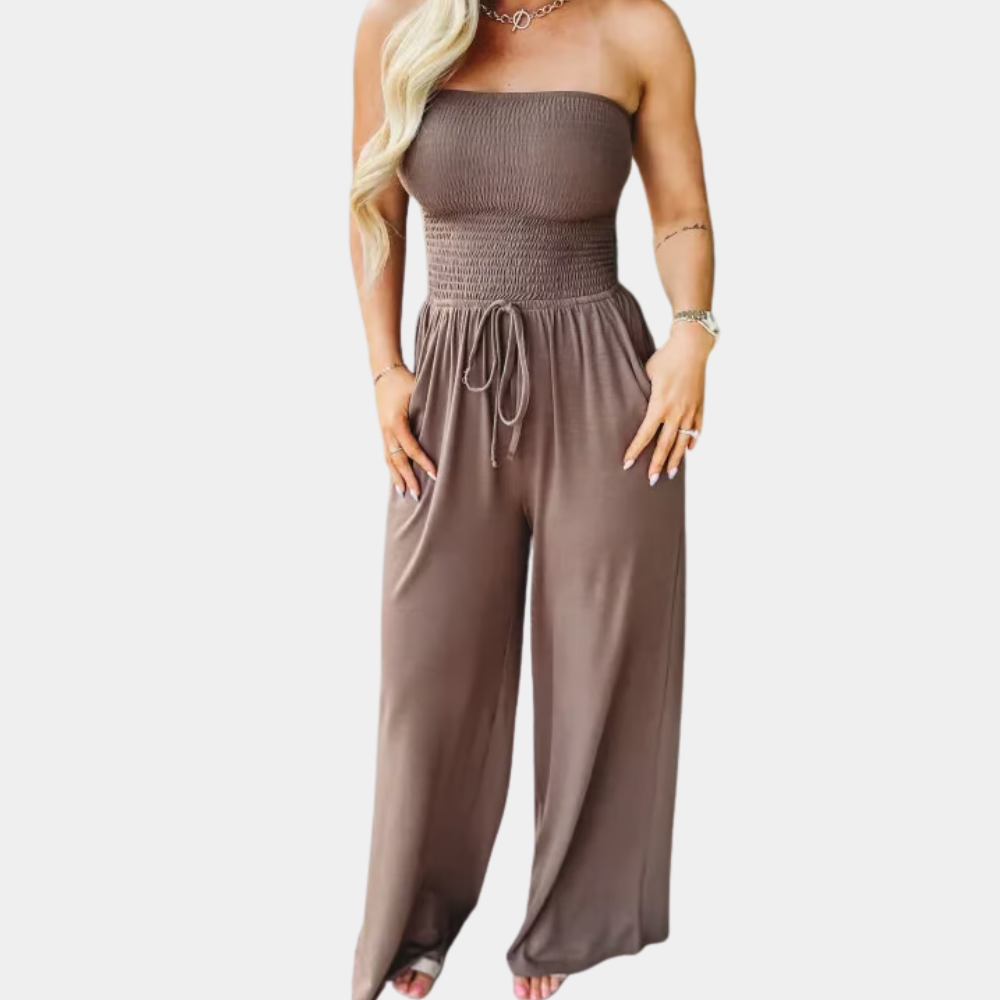 Bandeau Jumpsuit voor Dames - Livia