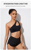 Schokbestendige Yoga BH | Met sexy one-shoulder look