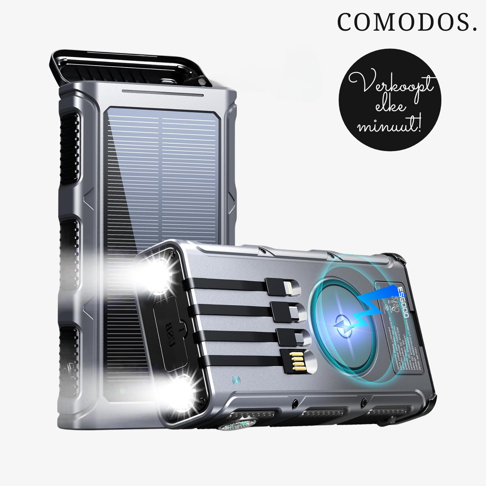 Solar Power Bank - PowerSafe 20000