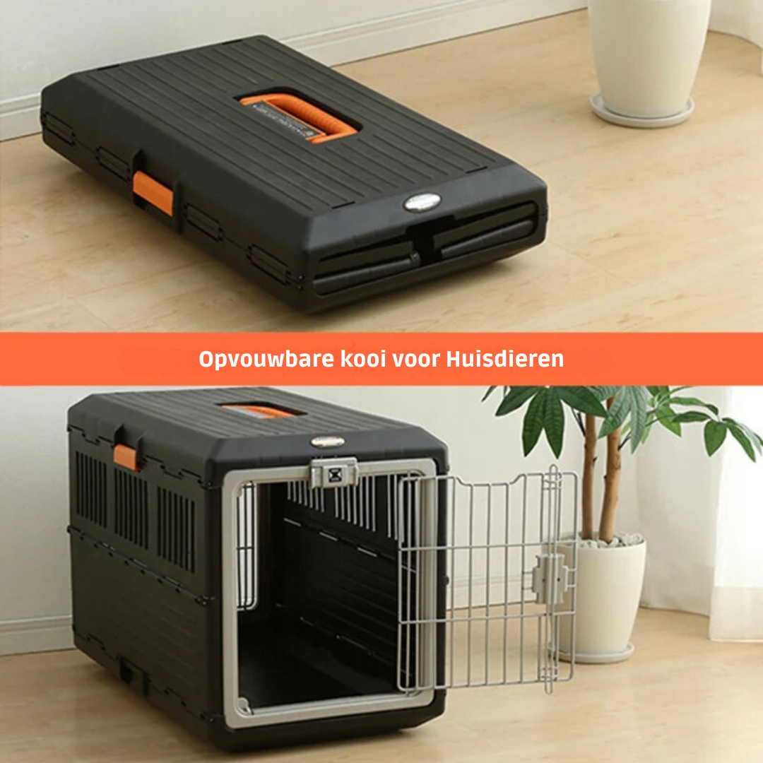 Opvouwbare Reismand voor Honden en Katten - PetVoyager