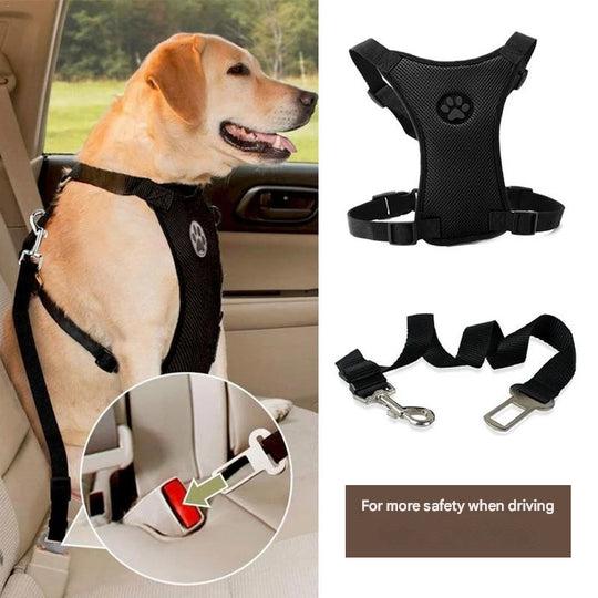 Autogordel met Comfortabel Borsttuig voor Honden - PawSafe