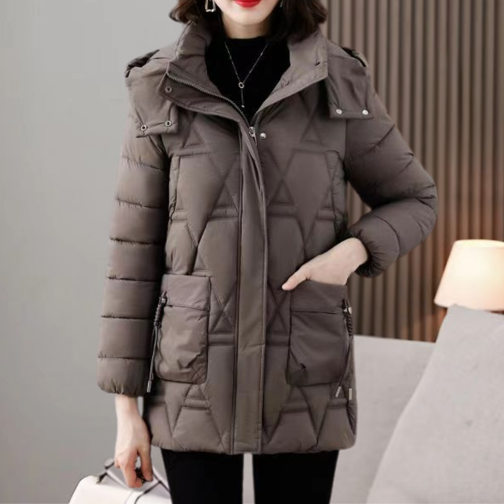 Stijlvol Gewatteerd Damesjack - Romy