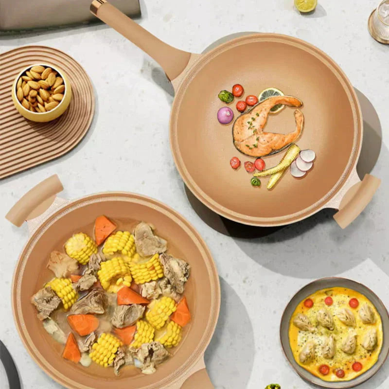 Multifunctionele Wokpan met Anti-aanbaklaag - CookFlex