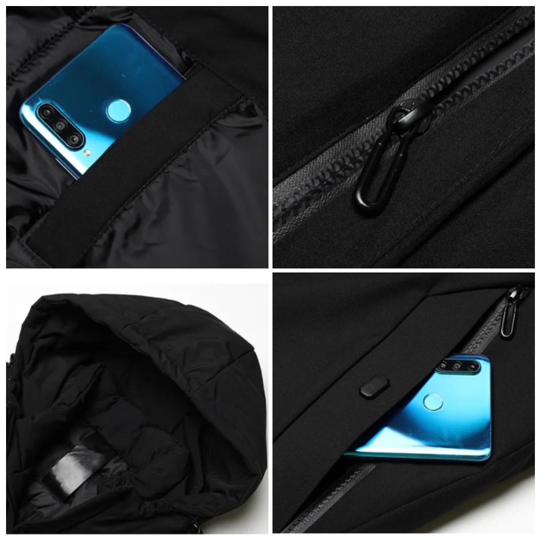 Klassieke Donzen Jas met Capuchon - Victor