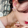 Sterling Zirkonia Regenboogoorbellen - Jasmin
