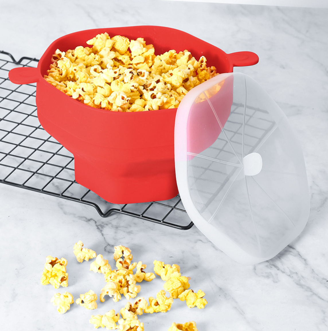 Antiaanbak Popcorn Maker - CrispyPop