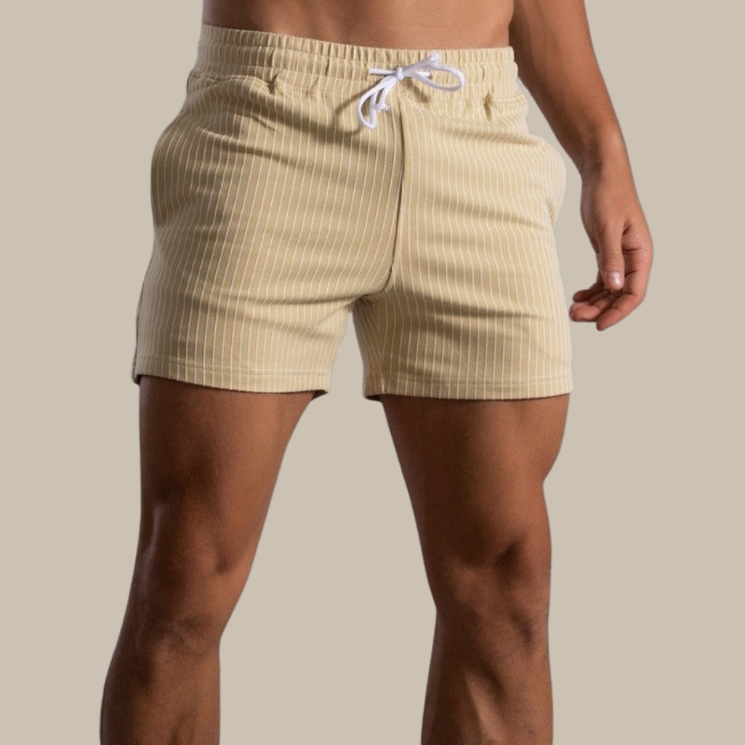 Sneldrogende & Stijlvolle Heren Zwemshorts van Ribstof-Polyester – Niko