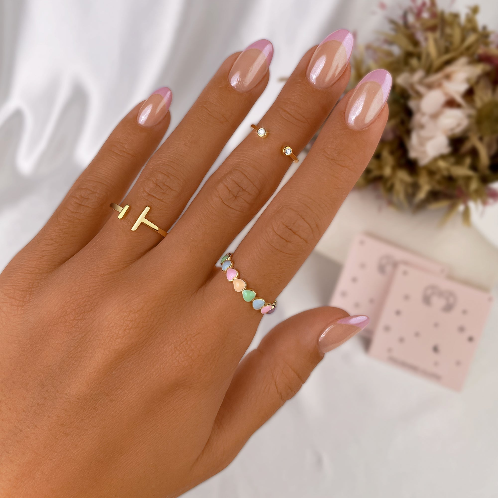 Open Ring met Verstelbaar Design - Aureos