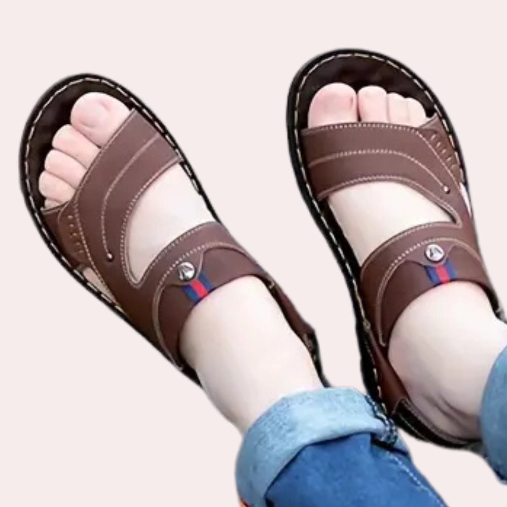 Casual Leren Sandalen voor Heren - Leon