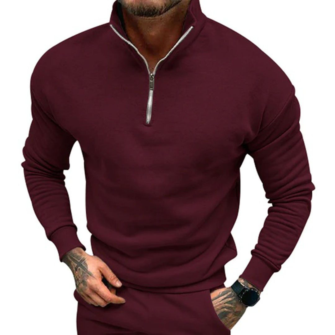 Herensweater met Halve Rits – Matteo