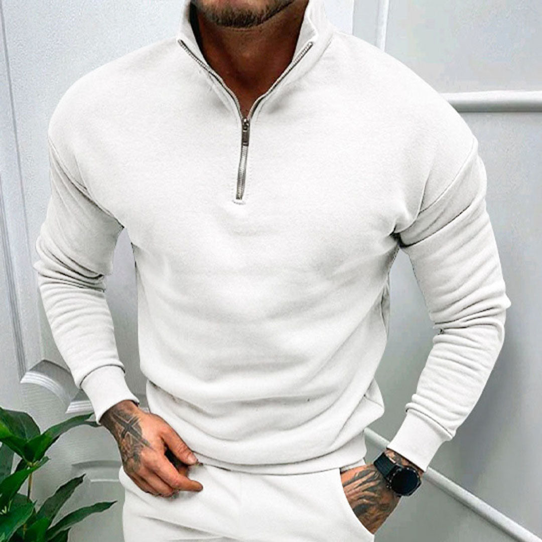 Herensweater met Halve Rits – Matteo