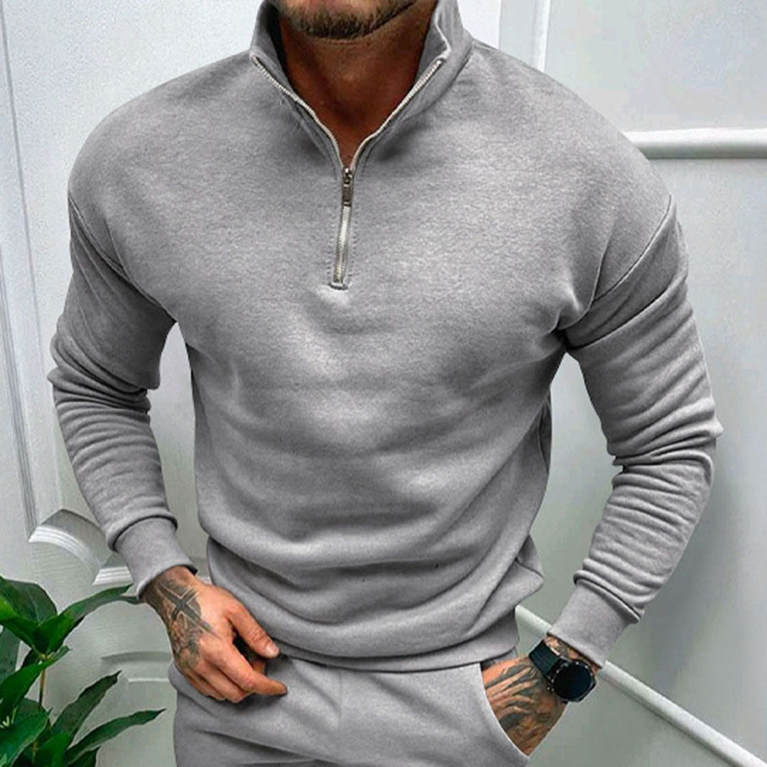 Herensweater met Halve Rits – Matteo