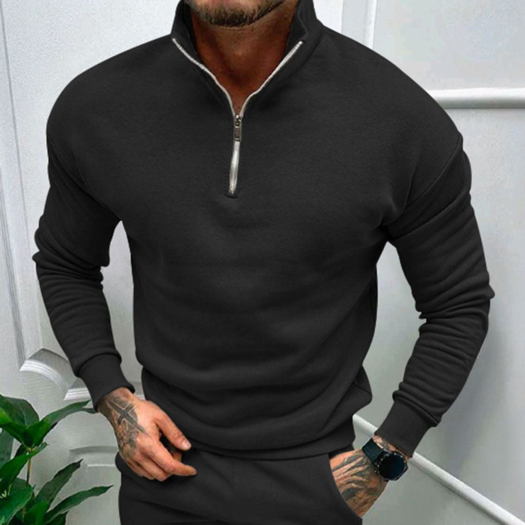 Herensweater met Halve Rits – Matteo
