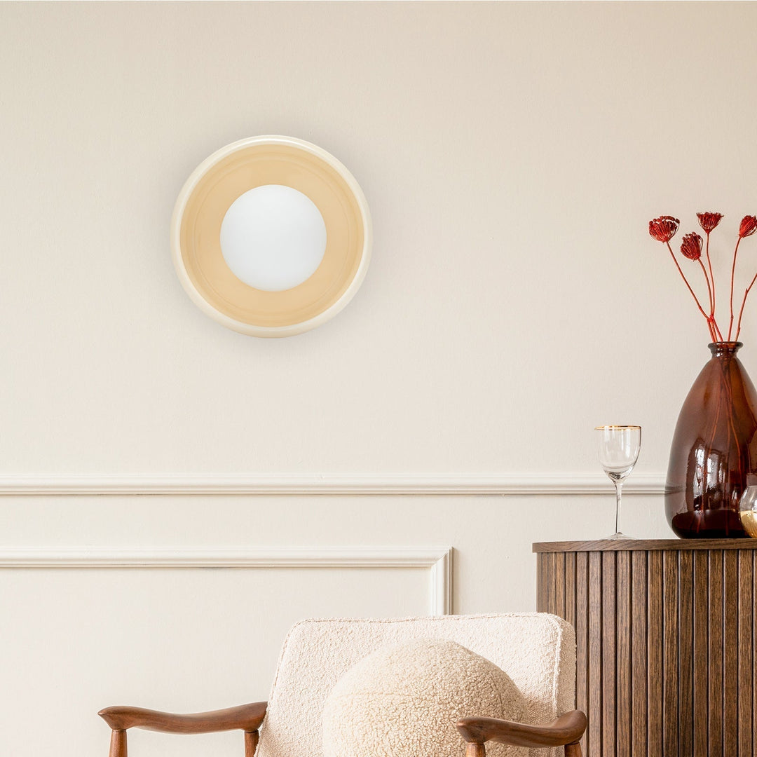 Ronde Keramische Wandlamp - Circo