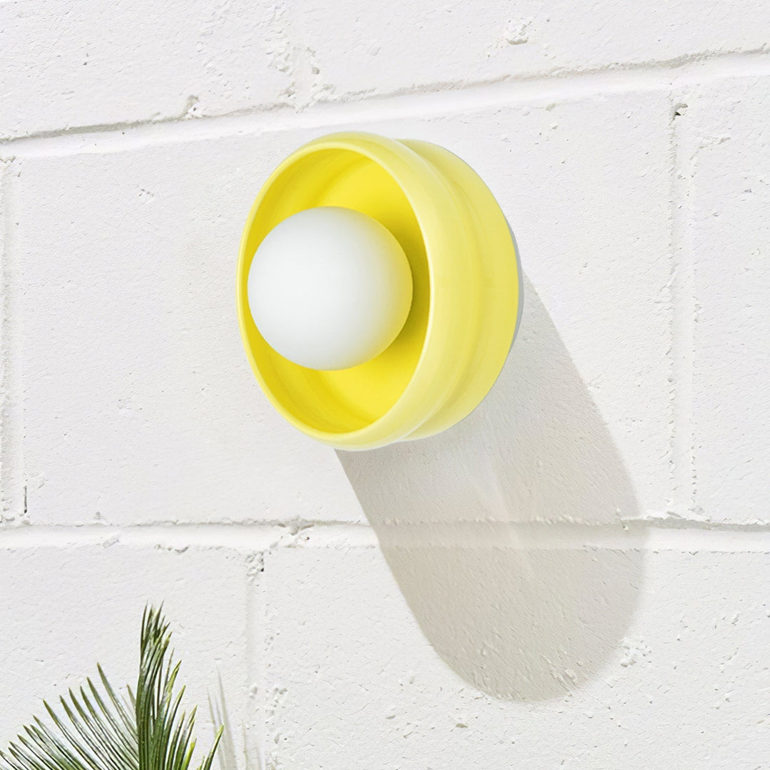 Ronde Keramische Wandlamp - Circo