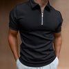 Moderne Slim Fit Polo met rits (1 kopen, 1 gratis) - VestoZip herenpolo