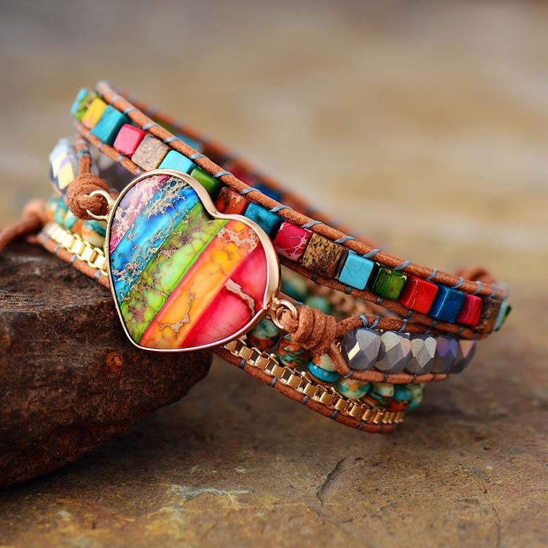 Chakra Energie Wikkelarmband - Vitala