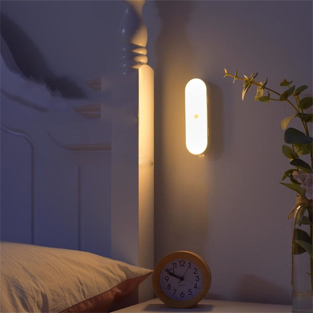 USB Oplaadbare Bewegingssensor Wandlamp - BrightSense