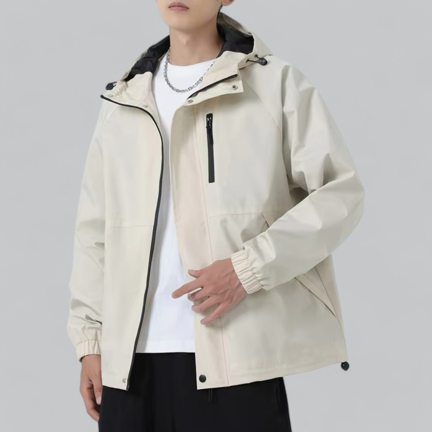 Heren Windjack met Relaxed Fit & Weerbescherming – Damian