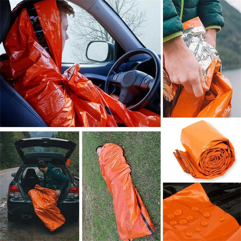 Waterdichte Nood-Slaapzak - SurvivalShield Bivy