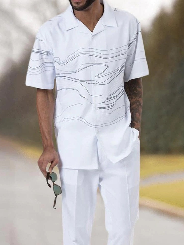 Stijlvolle herencostuumset voor warme dagen - SommerKlassiker