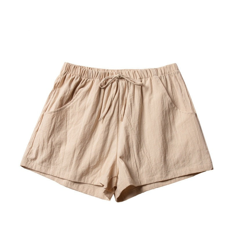 Lindy Shorts | Hoge kwaliteit linnen & katoen