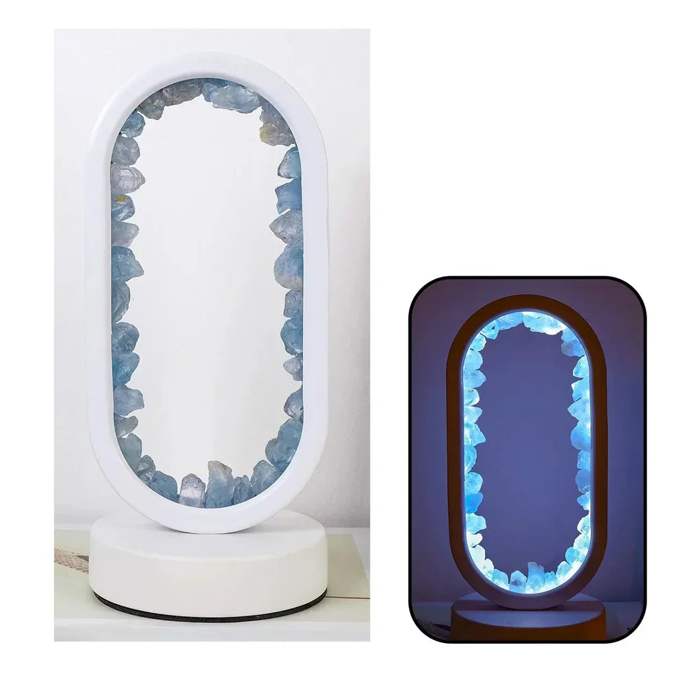 Handgemaakte Amethist Lamp - Serenith