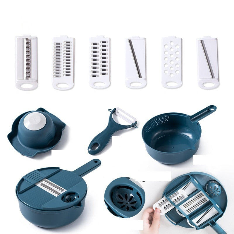 12-in-1 Multifunctionele Snijder Set - ChefEase