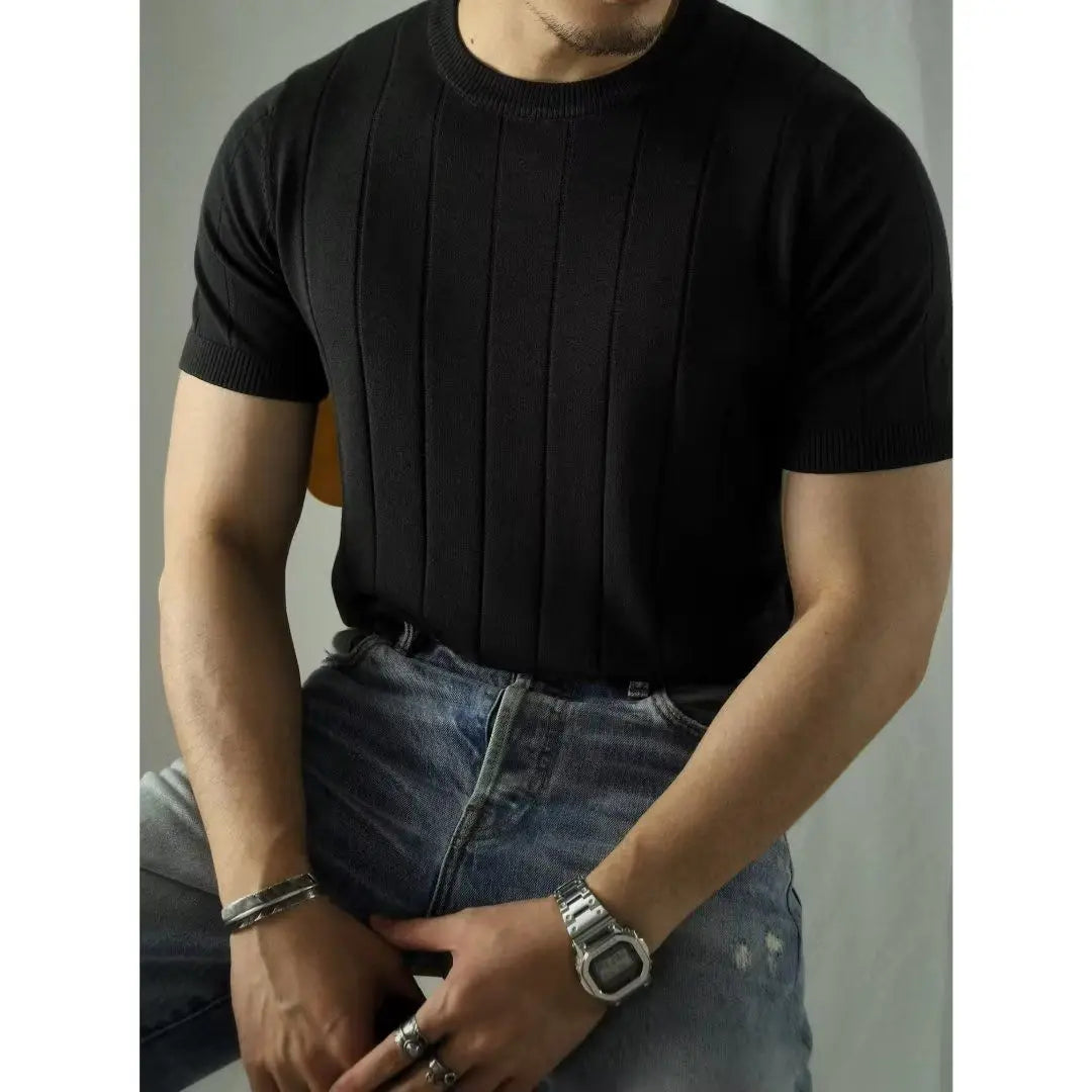 Slim Fit Heren Polo met rits – Fabrizio