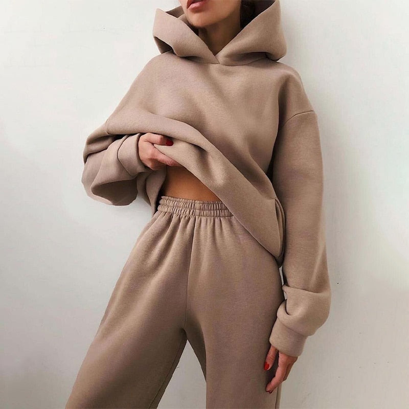 Dames Oversized Lounge Jogging Set – Liv