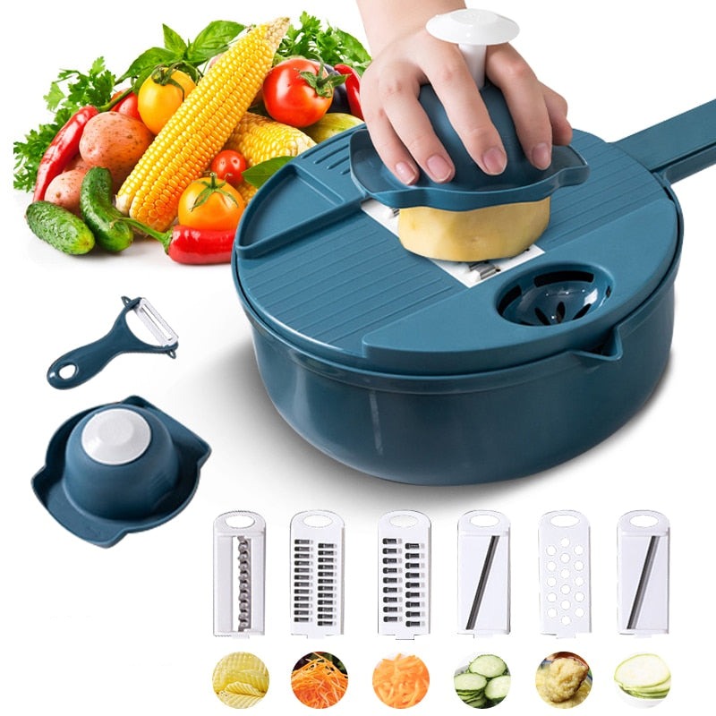 12-in-1 Multifunctionele Snijder Set - ChefEase