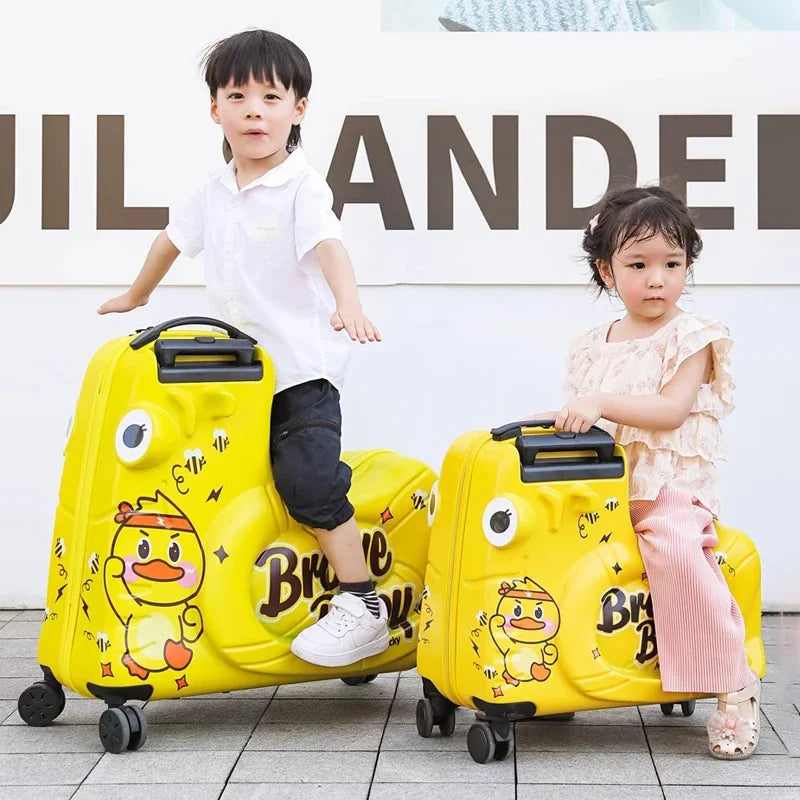 Kinderzitkoffer met Scooterfunctie – Napels