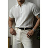 Slim Fit Heren Polo met rits – Fabrizio