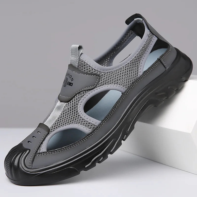 Ademende & Stijlvolle Mesh-Sandalen voor Heren – Leon