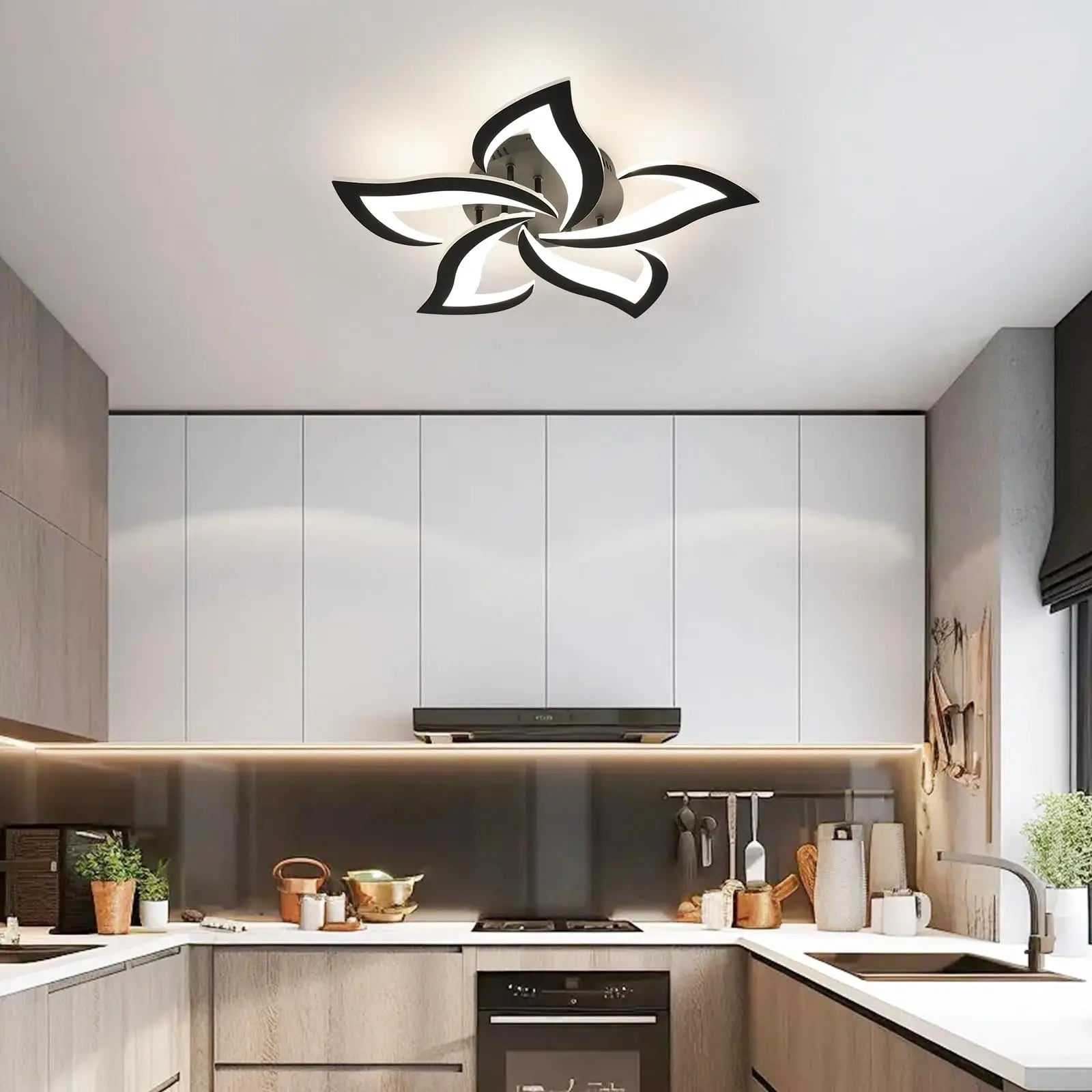 Moderne Acryl Kroonluchter met Afstandsbediening - Lunora