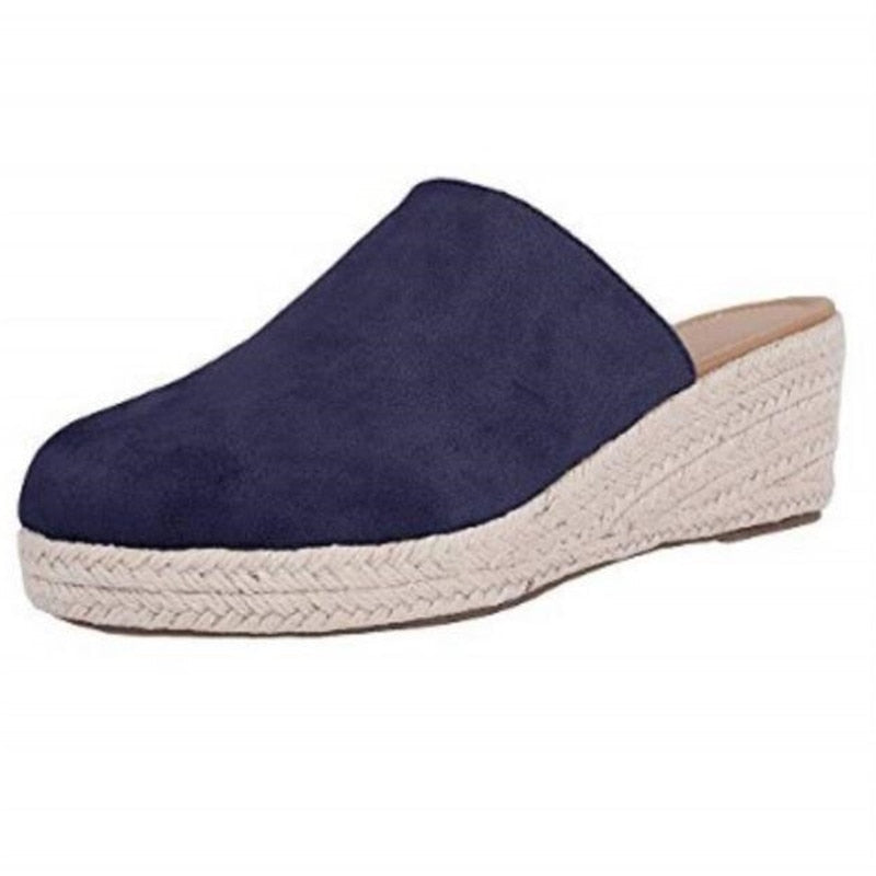 Retro Chique Sleehak Sandalen - Vera