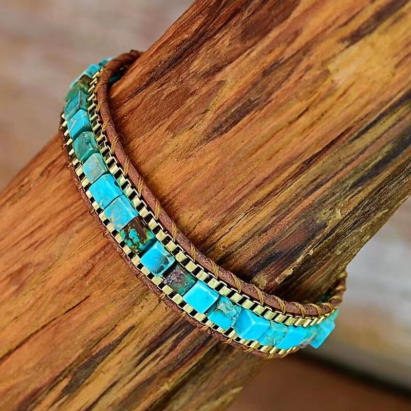 Keizersteen Turkoois Armband - Cairos