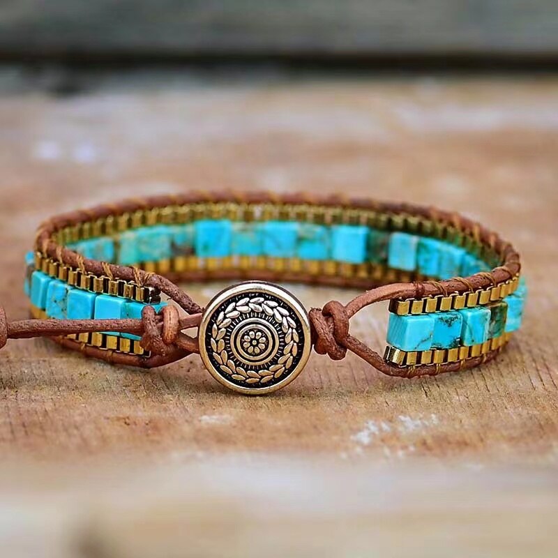 Keizersteen Turkoois Armband - Cairos