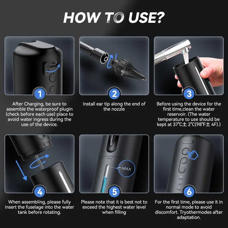 Elektrische Oor Waterreiniger - EarBuddy