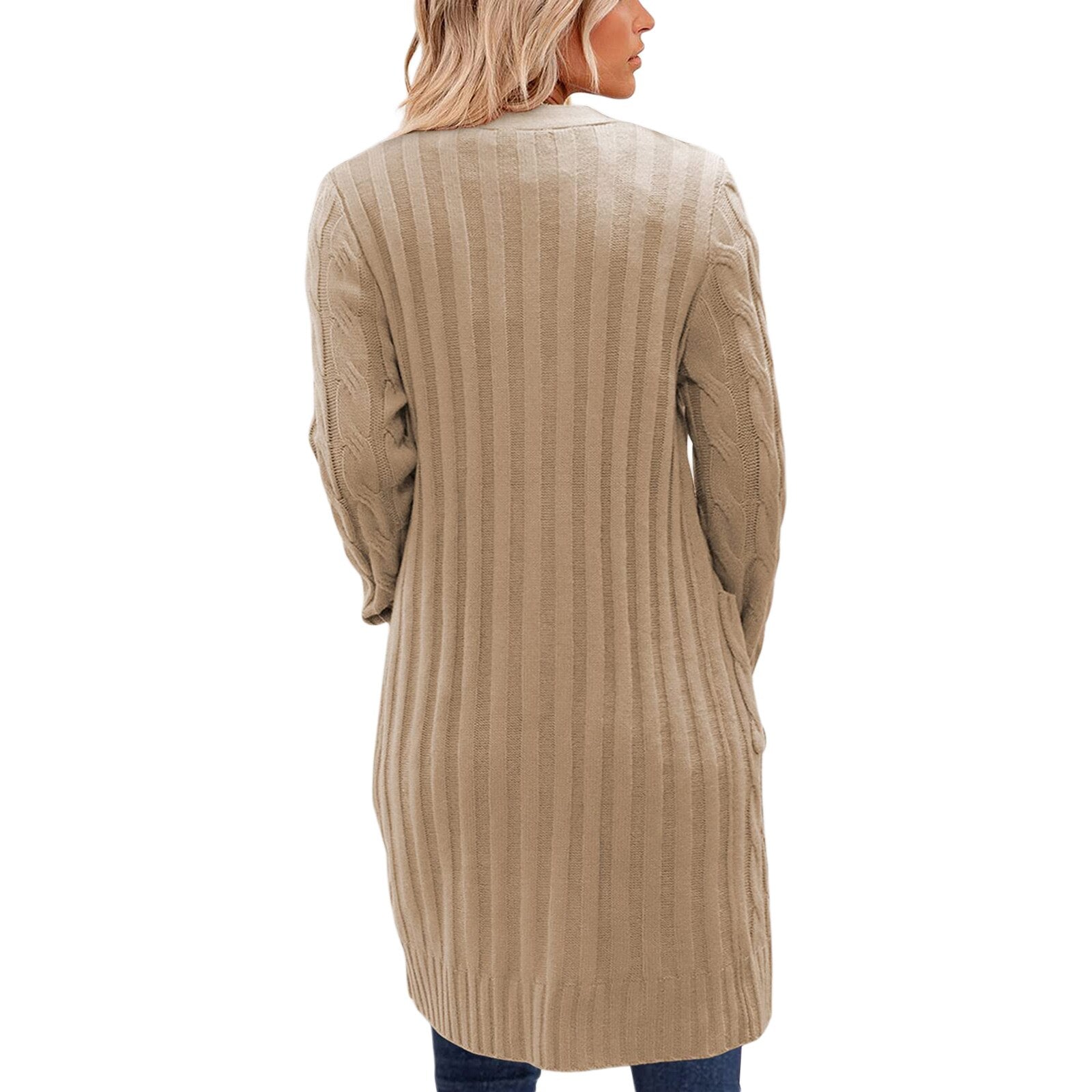 Gebreide dames cardigan met zakken – Noelle