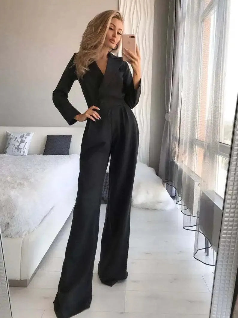 Stijlvolle Jumpsuit met Lange Mouwen - Sophie