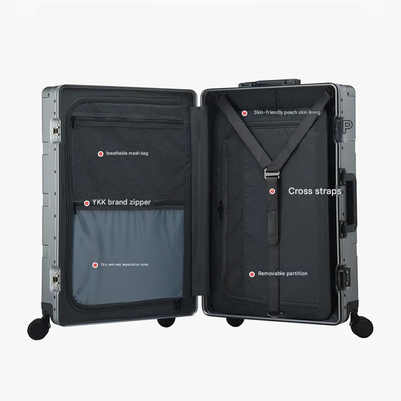 Aluminimum Hardshell Koffer – Pristina